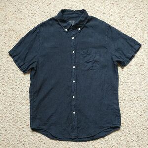 Abercrombie & Fitch Navy Casual Button Down Shirt